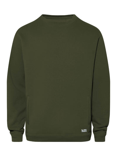 Crew Sweatshirt Sweatshirts 1620 workwear Hunter Green Small