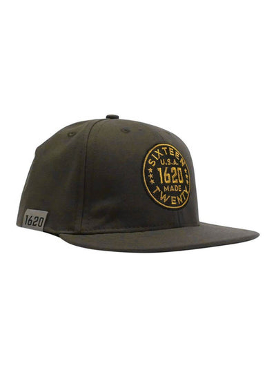 1620 NYCO Shop Hat Accessories 1620 Workwear, Inc Granite Gold Roundel